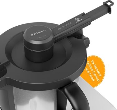 Для Monsieur Cuisine Connect та Smart, парова диверсія для захисту навісних шаф, паровий розрядник, аксесуари для відведення пари для MCC та MCS, посудомийна машина безпечна для Monsieur Cuisine Connect/Smart/Trend