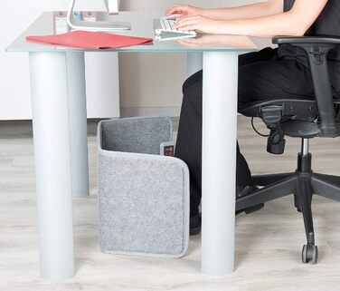 Складаний інфрачервоний обігрівач Sichler Household Appliances Складана інфрачервона нагрівальна панель далекого діапазону, до 65 C, 85 Вт, розмір S (інфрачервона нагрівальна панель, нагрівальна стіна, обігрівач)