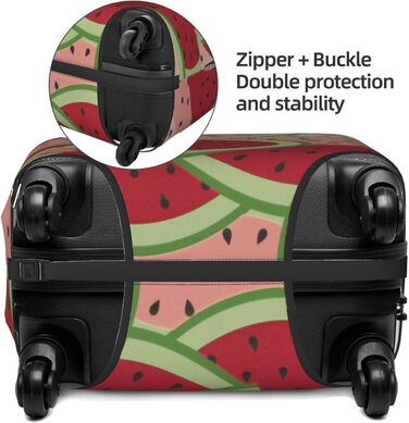 Чохол для валізи Кавун BAFAFA, захисний еластичний чохол від подряпин та пилу, чорний, розмір 95