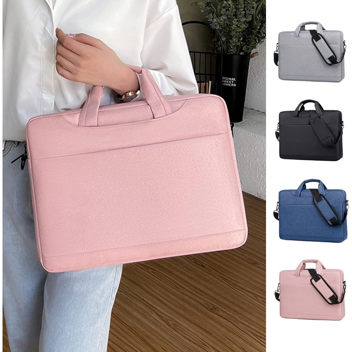 Сумка через плече COSSIKA, ноутбук 14-15 дюймів, ділова сумка для чоловіків і жінок, велика місткість, сумка через плече