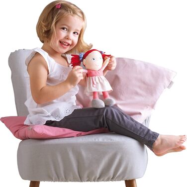 М&39яка ганчіркова лялька Doll Mirli, для дітей від 6 місяців для гри, обіймів і комфорту, подарунок на народження та хрещення, по