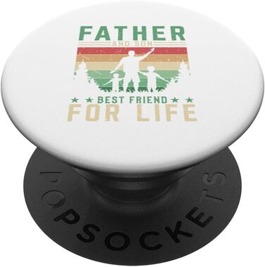 Батько і син найкращий друг кохання на все життя. Розєми PopSockets із можливістю заміни PopGrip