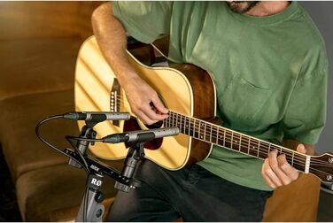 �DE NT55 Matched Pair Універсальний -дюймовий конденсаторний мікрофон з малою діафрагмою (узгоджена пара) з регульованою полярною