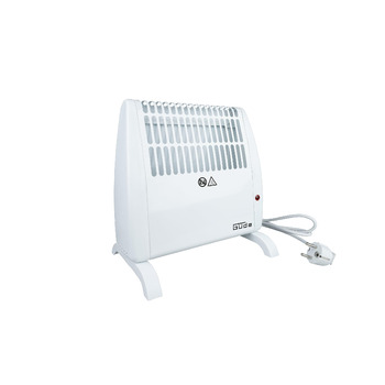 Потужність опалення 450-520 Вт, макс. об&39єм приміщення 10 м, плавно регульований термостат, функція захисту від замерзання, захист від перегріву, великі ніжки, безшумне конвекційне опалення) Одинарний, 520 (