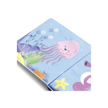 Чарівна книжка для купання, зі зміною кольору та функцією скрипу, кольорова