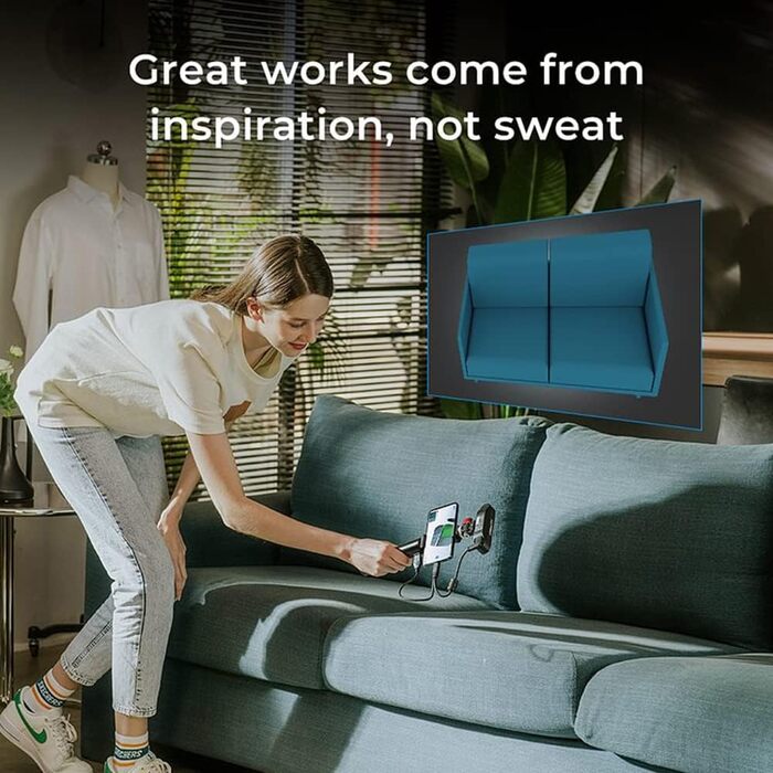 Сканер Creality CR-Scan Ferret 3D-сканер для 3D-друку та моделювання, ручний сканер зі швидкістю сканування 30 кадрів в секунду, т