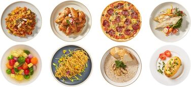 Мікрохвильова піч Toshiba MW2-MG20PF(BK)/GE 800 Вт з хрустким грилем і функцією комбінованого приготування, 5 рівнів потужності, потужність гриля 1000 Вт, чорний гриль 20 л чорний