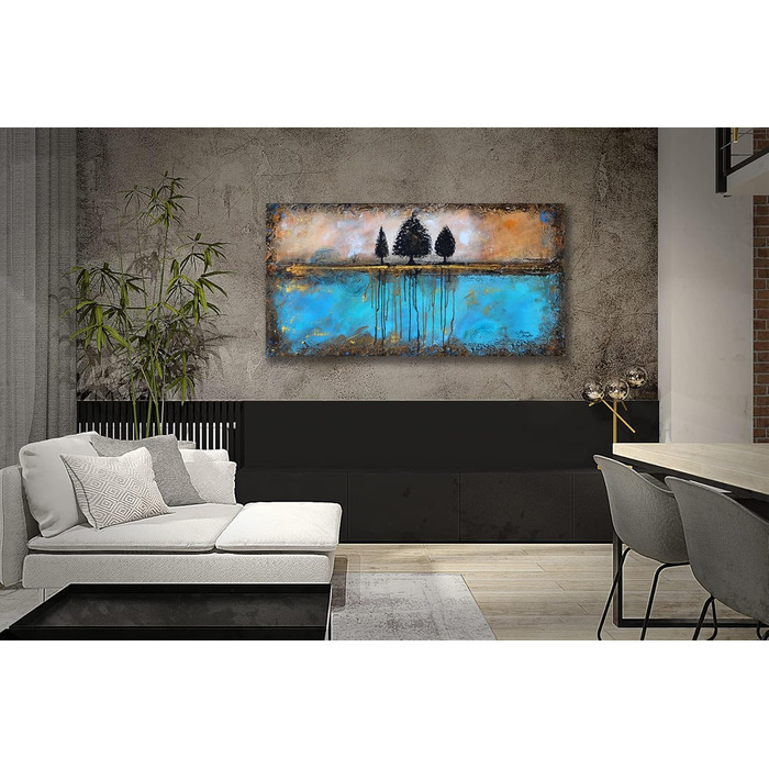 Моніка Мірафьорі I 100 РУЧНИЙ РОЗПИС I Картина Бажання 100х50см Картина Ручний розпис Акриловий живопис Дуже великий акриловий жив