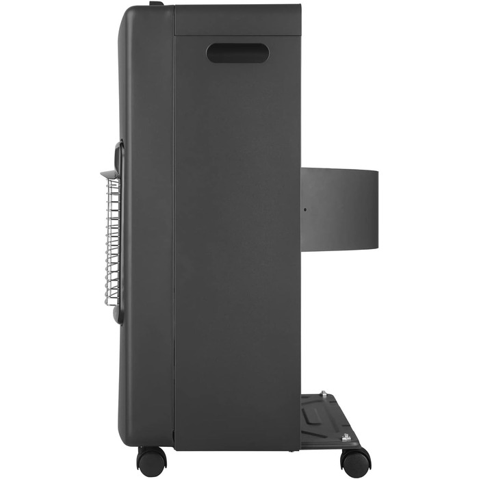 Складаний газовий обігрівач White by Brigros DA-201, інфрачервоний, п&39єзорозпал, підходить для зрідженого газу/бутану/пропану, відділення для газового балона до 15 кг, система ODS, 4200 Вт, чорний