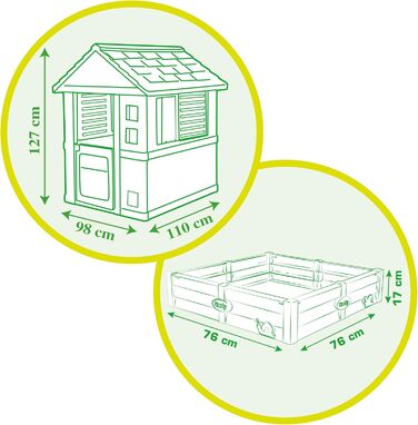 Ігровий будиночок Smoby Square House