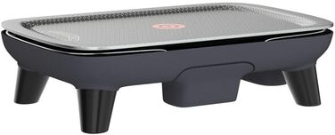 Електрична сковорода Tefal YY4570FB Plancha des Saveurs, антипригарне покриття, Titanium Force, технологія Thermo-Spot, регульований термостат, знімна плита, можна мити в посудомийній машині, чорний