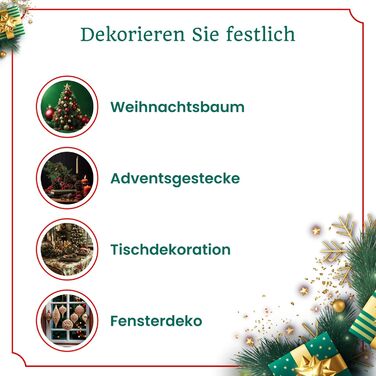 Набір ялинкових кульок з 29 предметів HEITMANN DECO