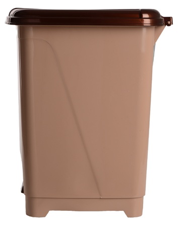 Корзина д/сміття VIOLET HOUSE 0156 Beige з педал. 8 л (0156 Beige 8 л) (7246359)
