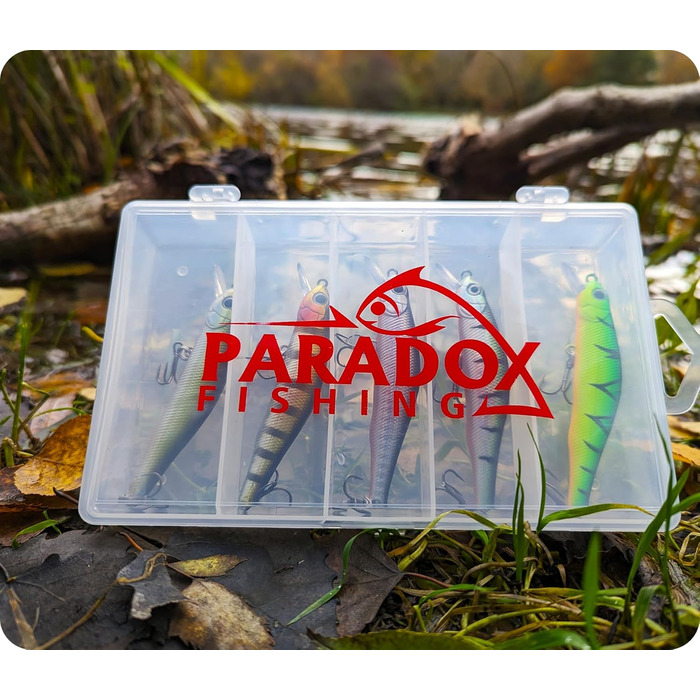 Набір воблерів 5 шт. 14 г 10,5 см / 8 г 8,8 см з коробкою Приманка для щуки, судака, окуня 5 шт. 8 г 8,8 см