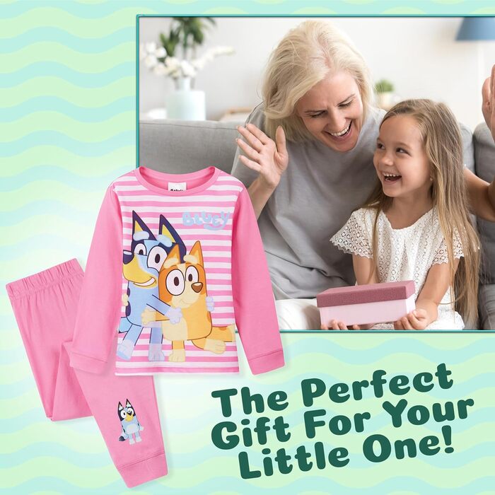 Піжами BlueY Піжами для дівчаток Піжами для дівчаток Дитячі піжами 4-5 років, нові, рожеві