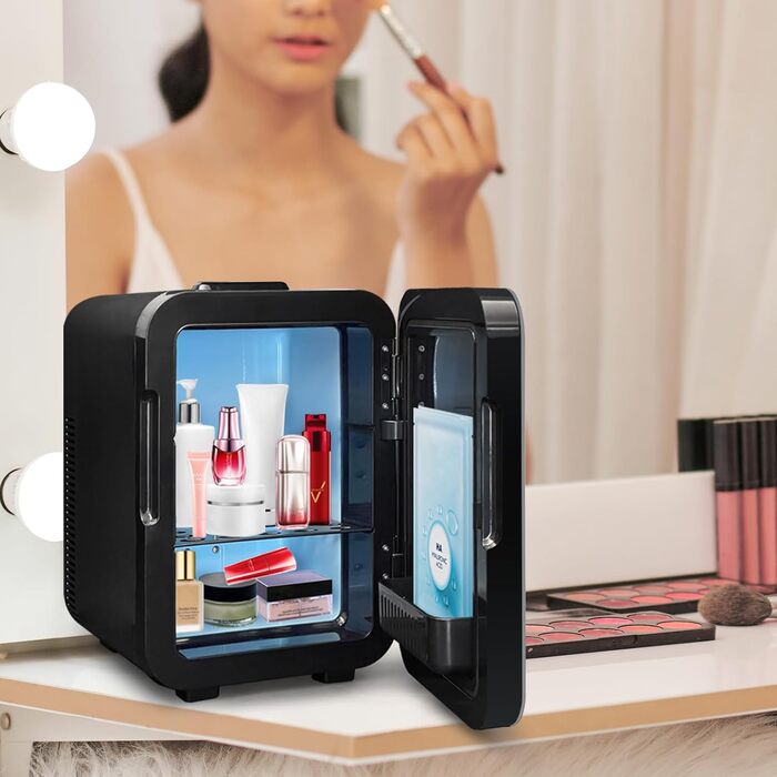 Міні-холодильник Enventor 10 літрів, охолоджувач і підігрівач, 220В змінного струму 12В постійного струму, портативний міні-холоди