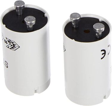 Для індивідуального перемикання люмінесцентних ламп, 2 шт., сірий, 111 Longlife