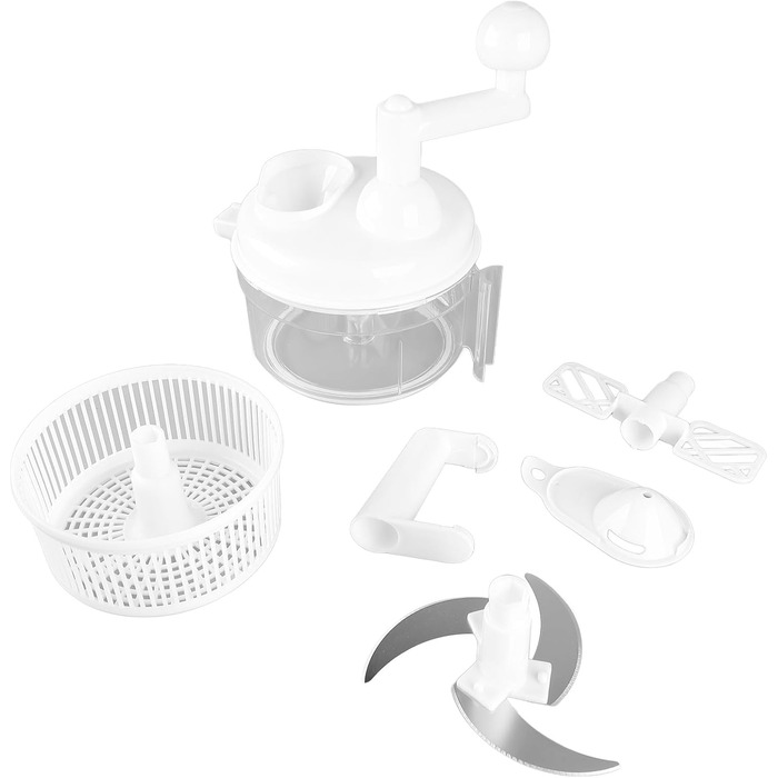 Подрібнювач овочів, малошумний подрібнювач овочів з ручною рукояткою для кухні