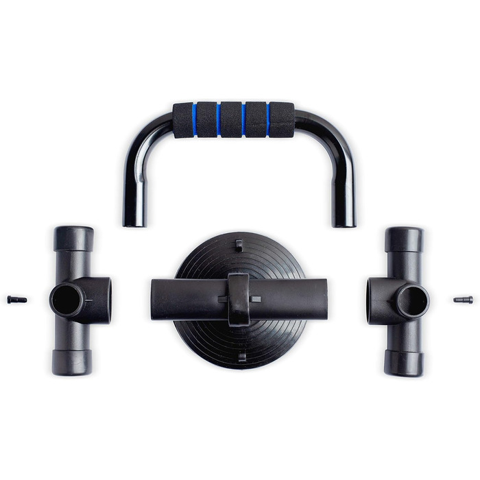 Ручки для віджимань - Протиковзке покриття - Суцільнометалеві перекладини для віджимань - Ручки та стійки для віджимань - Фітнес-обладнання для калістеніки для дому та на свіжому повітрі