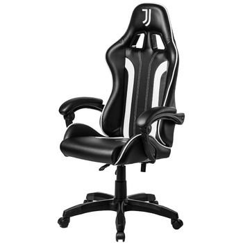 Ігрове крісло Qubick Juventus until end Standard Білий / Чорний