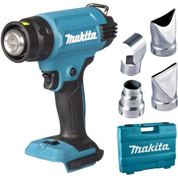 Паяльна лампа 18 В (без акумулятора та зарядного пристрою) у транспортному кейсі, синя, 181ZK