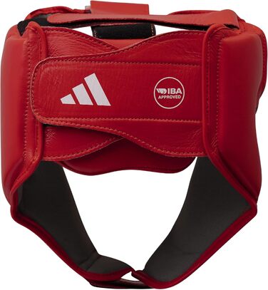 Боксерський шолом Adidas AIBA M червоного кольору