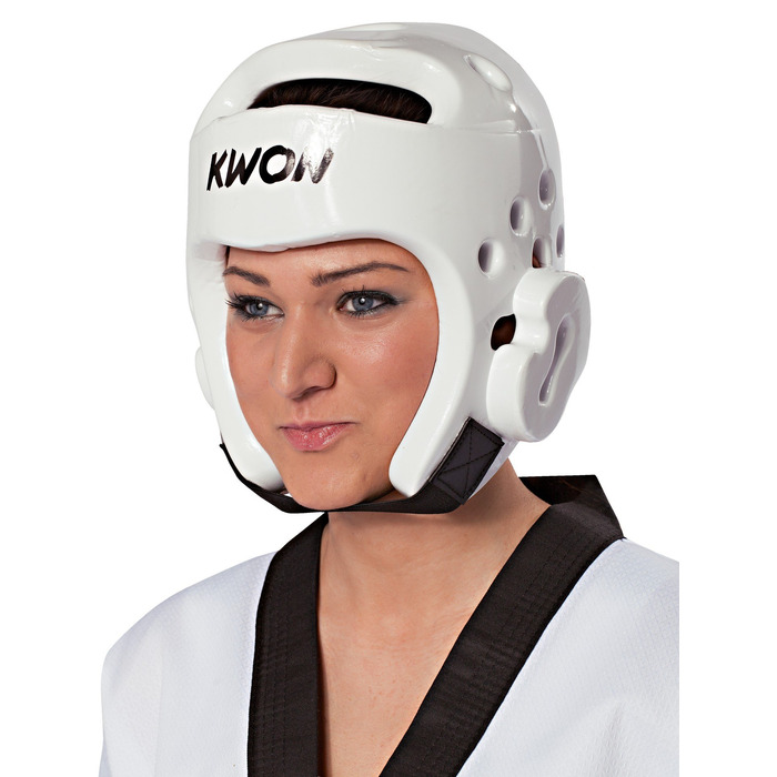 Захист для голови Kwon Taekwondo 4006 PU CE WTF, білий, M