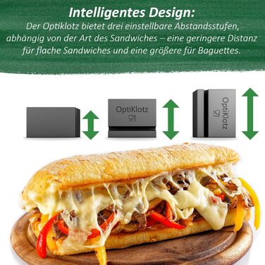 Оригінальна розпірка з безпечного для харчових продуктів силікону, сумісна з аксесуарами Tefal Optigrill, Optigrill XL, запобігає роздавлюванню продуктів, приготованих на грилі