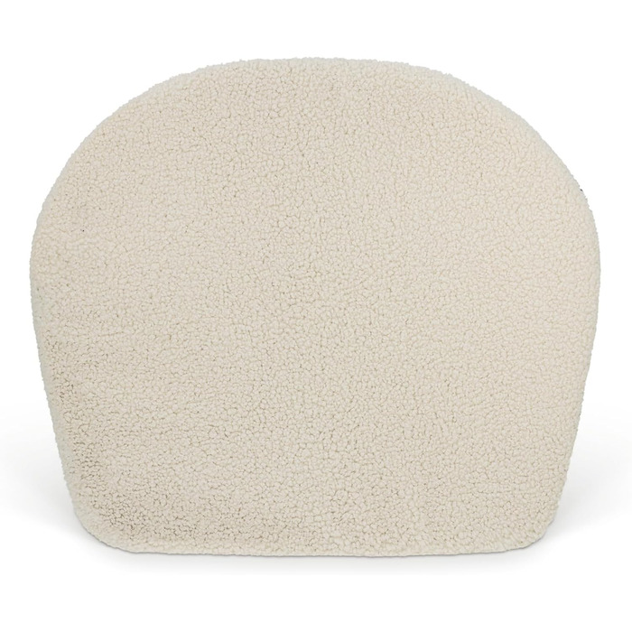 Дитяче крісло &quotВаш сюрприз&quot з іменем - Персоналізоване дитяче крісло з іменем або текстом, виготовлене з бавовни для хлопчиків та дівчаток віком від 1 до 4 років (Білий - Тедді)