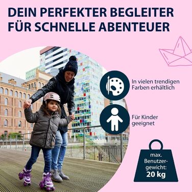 Роликові ковзани My First Quad в різних розмірах та кольорах розміри та кольори - високоякісні роликові ковзани для дітей до 20 кг