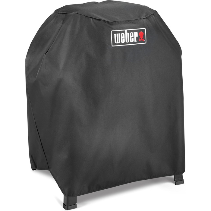 Захисний чохол Weber Premium для гриля Lumin на підставці, повітропроникний, стійкий до УФ-випромінювання та вологи, захист від вітру та негоди, з застібкою-липучкою чорний (3401289)