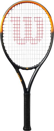 Тенісна ракетка Wilson Burn Spin Jr 26, чорний/помаранчевий