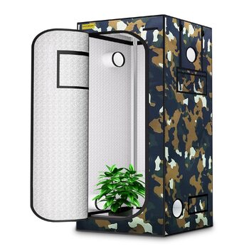 Гроубокс 100x100x200 см, тканина Oxford 600D з відбиваючим поліестеровим покриттям, сталевий каркас 19 мм, оглядове вікно, вентиляційні отвори, знімний піддон. Намет для гідропоніки та домашнього вирощування рослин 100 x 100 x 200 см.