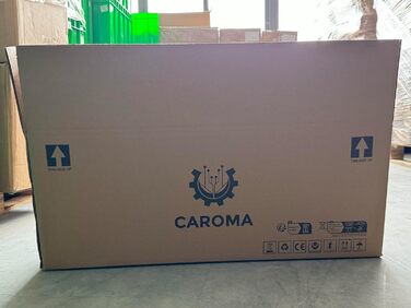 Електросамокат Caroma E, складаний, запас ходу 25 км, макс. 20 км/год, світлодіодний дисплей, подвійна гальмівна система, темно-синій