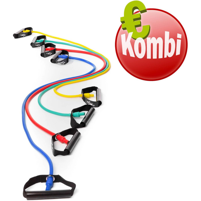 Фітнес-гума Dittmann Body Tube, - всі кольори (від легкого до надзвичайно міцного)