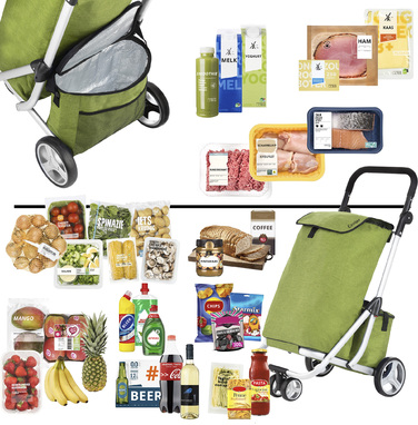 Сумка-візок ShoppingCruiser 3 Wheels Green (650071)