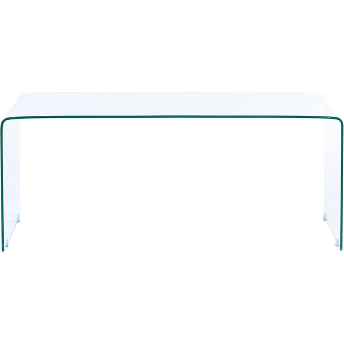 Мінімалістичний журнальний столик Beliani з прозорого скла Kendall