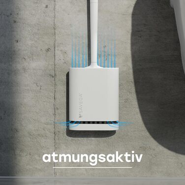 Силіконова щітка для туалету з плоскою та гнучкою головкою - Силіконова щітка для туалету зі швидковисихаючим тримачем - Сучасна щ