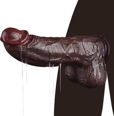 Фалоімітатор Leyuto XXL, 22,5 см, 6,6 см діаметр