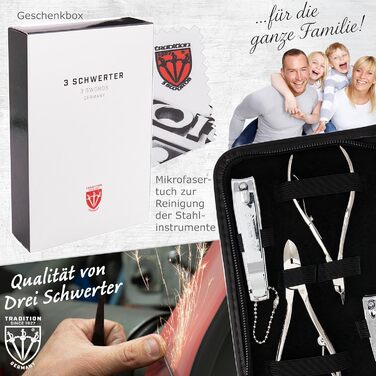 Набір для манікюру Drei Schwerter (11 шт.)