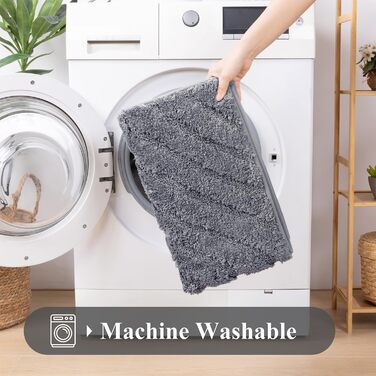 Комплект килимків для ванної кімнати SHACOS, 3 предмети, нековзний килимок для ванної, м&39які килимки для ванної кімнати, водопоглинаючий, килимок для ванної кімнати, що миється, сірий, 40x6050x8050x60 см