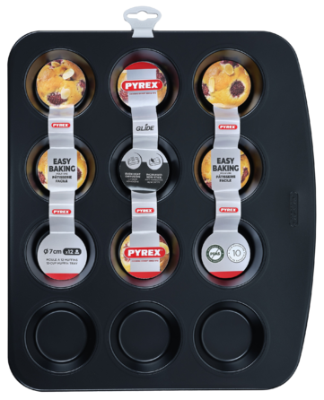 Форма для мафінів Pyrex Glide, 12 шт (7168822)