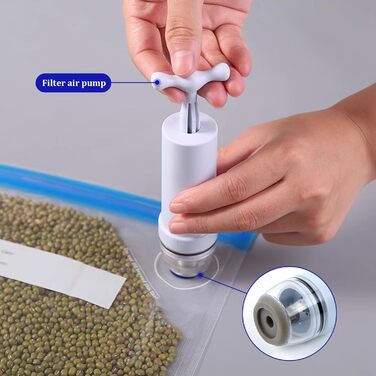 Вакуумні пакети, Вакуумні пакети для зберігання Пакети, Герметичні пакети, 10 шт. 22x28 см Sous Vide Пакети з насосом Морозильні пакети Багаторазові вакуумні вакуумні пакети для приготування їжі Zipper