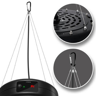 Обігрівач інфрачервоний Trotec IR 1550 SC 1500W + LED Black (1410003812)