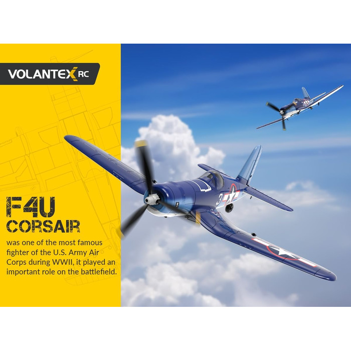 Літак, 2.4Ghz 4CH винищувач Corsair дистанційно керований літак іграшковий пілотажний літак для дітей дорослих RTF F4u винищувач літак, 4U RC