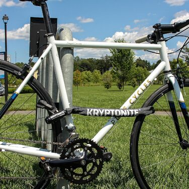 Інтегрований ланцюжок Kryptonite Keeper 712 - Ланцюг із замком 120 см, чорний/білий Інтегрований ланцюжок Keeper 712, чорний/білий, універсальний, 001706KRY Чорний/Білий