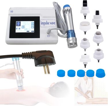 Аппарат ударно-хвильової терапії AMZCOM для розслаблення мязів та знеболювання хронічного болю