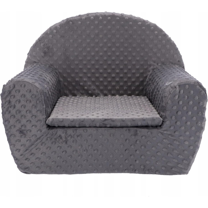 Дитяче крісло 544337 см Сірий Дитячий диван від 1 року Дитячий диван міні-диван дитяче крісло ігровий диван меблі для дитячої кімнати з подушками