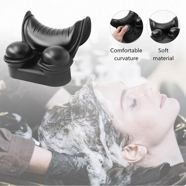 Подушка для шиї в салоні, умивальник для волосся, чаша для шампуню, підтримка шиї, U-подібна подушка для підтримки шиї для перукаря, зручна стійка до подряпин подушка для підтримки шиї