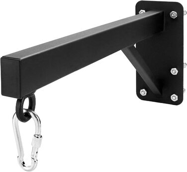 Настінний кронштейн для боксерської груші в комплекті з кріпильними гвинтами - міцна сталь - 60 см - вантажопідйомність 150 кг